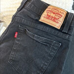 Levi's 512 Women's Black  Jeans